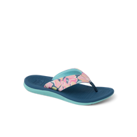 Navy/Aqua Multi
