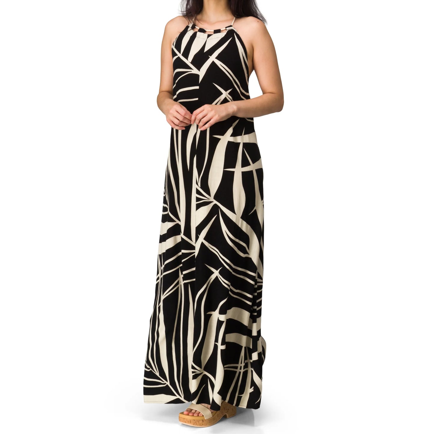 Tori Linen Maxi Dress