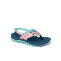 Navy/Aqua Multi