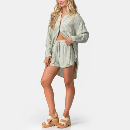 Sandy Stripe Short